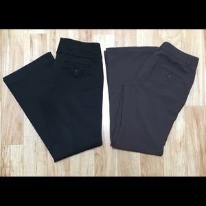 Lot (2 pair) Express Slacks Dress Pants SZ 0